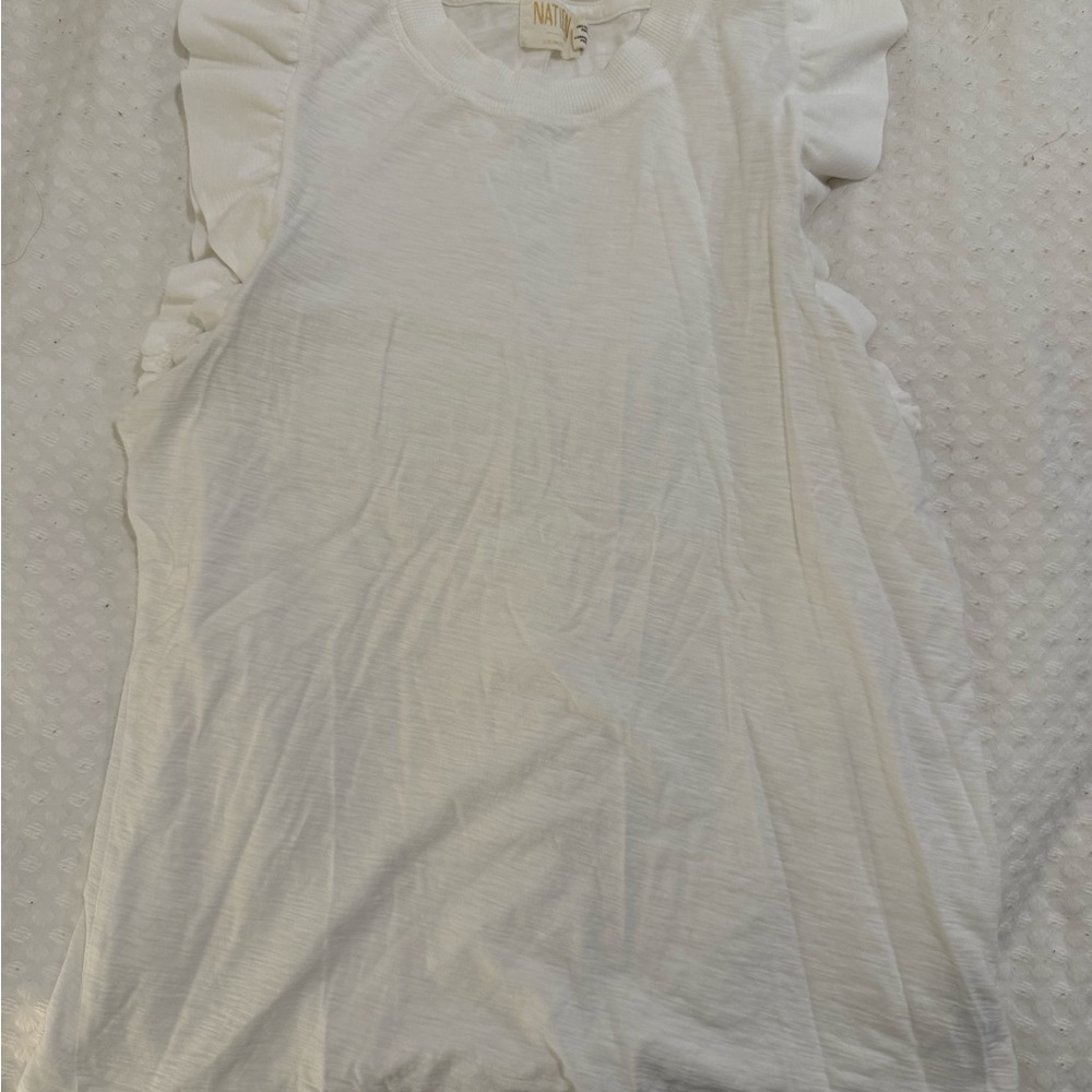 Nation LTD Ivory Textured Top